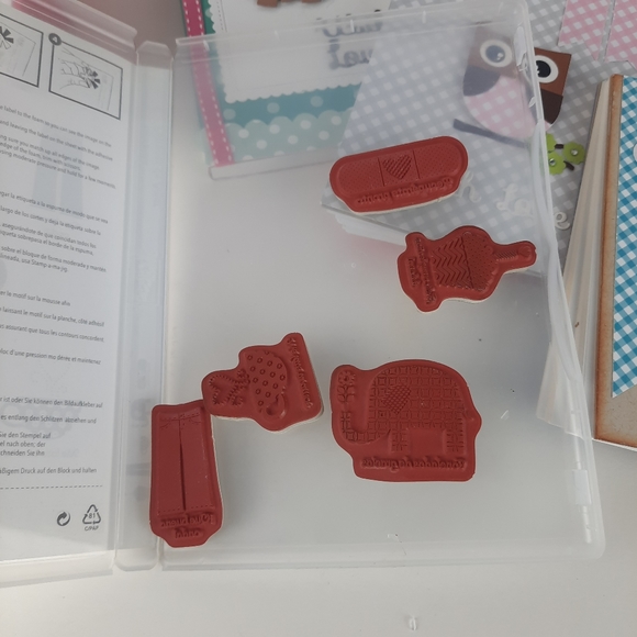 Stampin Up Patrones de Amor Stamp Cling Set - Picture 7 of 7